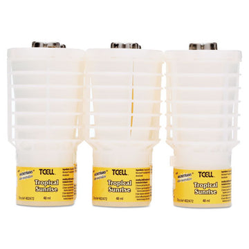 Rubbermaid® Commercial Tcell Microtrans Odor Neutralizer Refill, Tropical Sunrise, 48 Ml, 6-carton freeshipping - TVN Wholesale